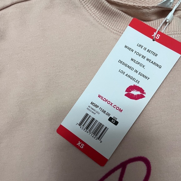 Nwt wildfox xs top - Picture 6 of 8